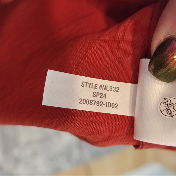 NWT Madewell Orange Clay Layton Pull On Midi Slip Skirt Size 12 - Picture 7 of 15